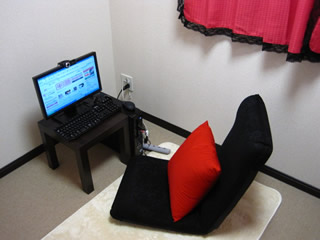 柳町チャットレディー専用ルーム風景02